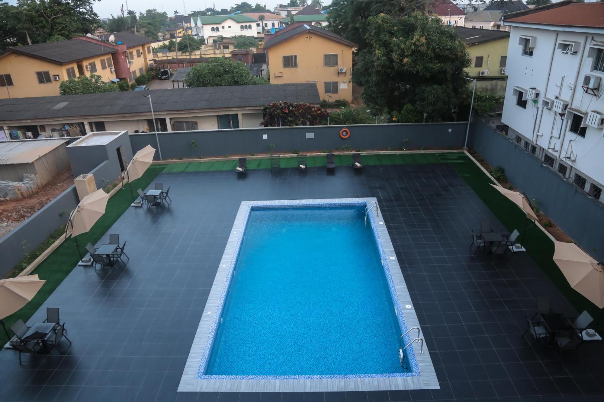 Bon Hotel Ikeja Residence Luaran gambar